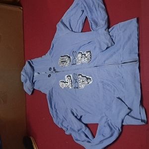 🌹Bebe zip up hoodie (L)